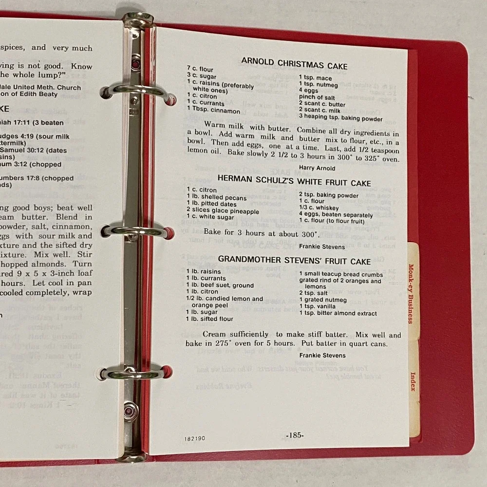 Vtg 90s The Book of Common Fare Grace St Luke's Memphis Church Cookbook Southern